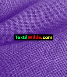 tela yute arpillera color violeta, textilwilde.com