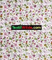 tela cuerina estampada liberty flores florcitas, textilwilde.com